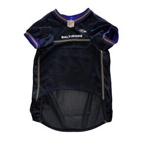 NFL Pets First Baltimore Ravens 00 Large Dog Pet Jersey